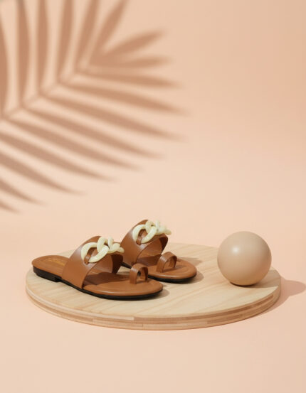 Brown Fancy Flats ART1.119