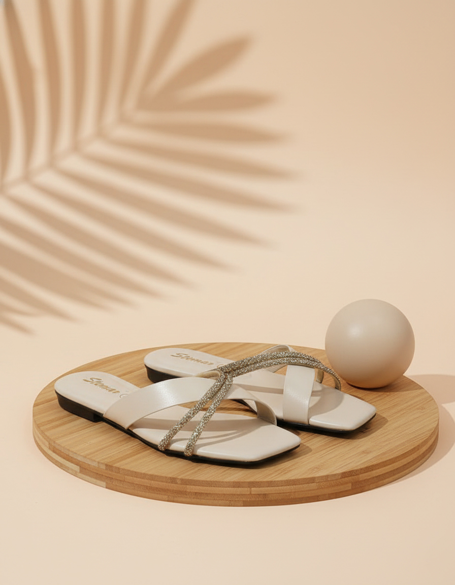 2.232 Fwan Sliver Formal Slipper Art 2.232 - Image 1