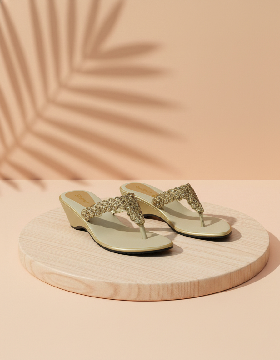 Art.-1.19.jpg Soft Gold Formal Sandal Art 1.19 - Image 1