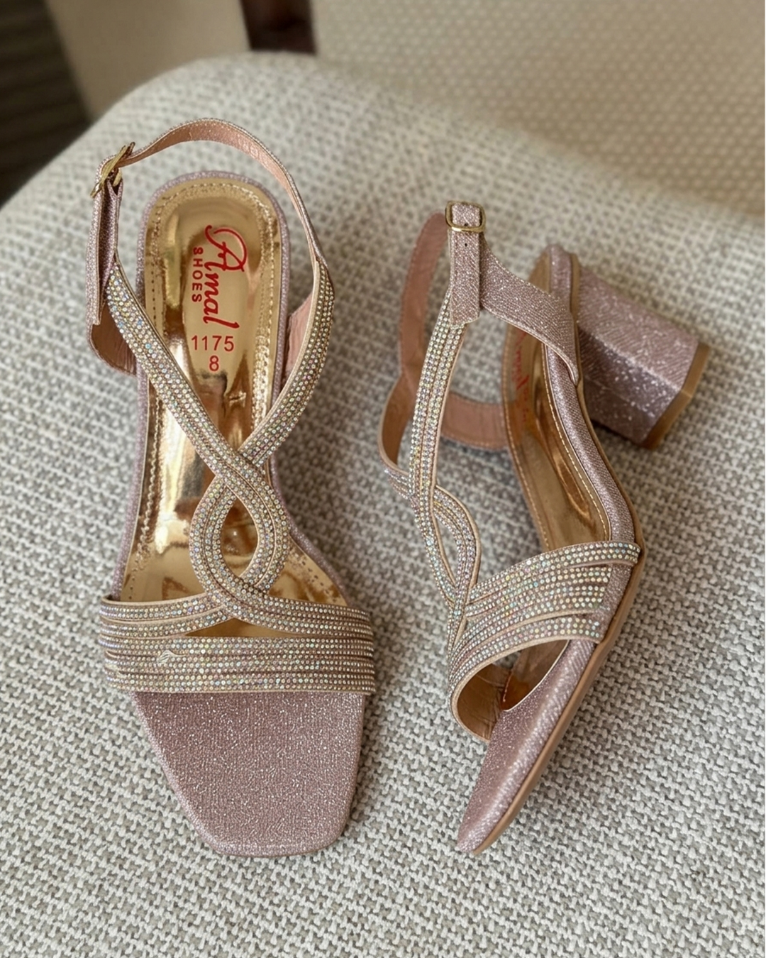 ART 3.131 Golden Fancy Bridal Sandal Art. 3.131 - Image 1