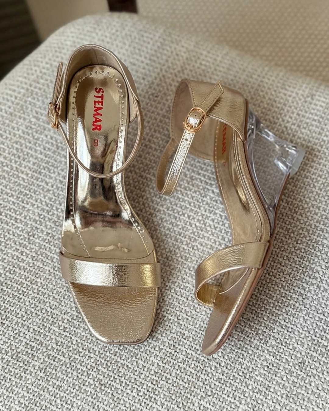 ART 3.142 Golden Fancy Bridal Sandal Art. 3.150 - Image 1